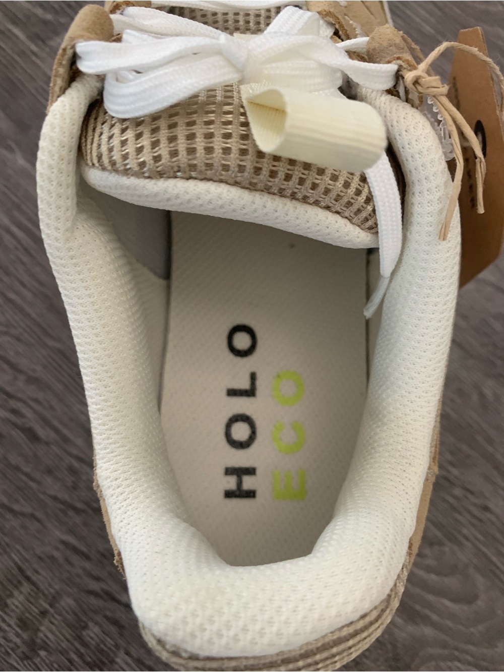 Holo men’s footwear 90s Sneakers suede ripstop upper Sz 9 - Picture 6 of 11
